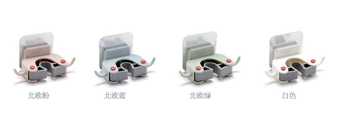 家用拖把收纳工具挂墙上,拖把挂架收纳神器最新款免打孔