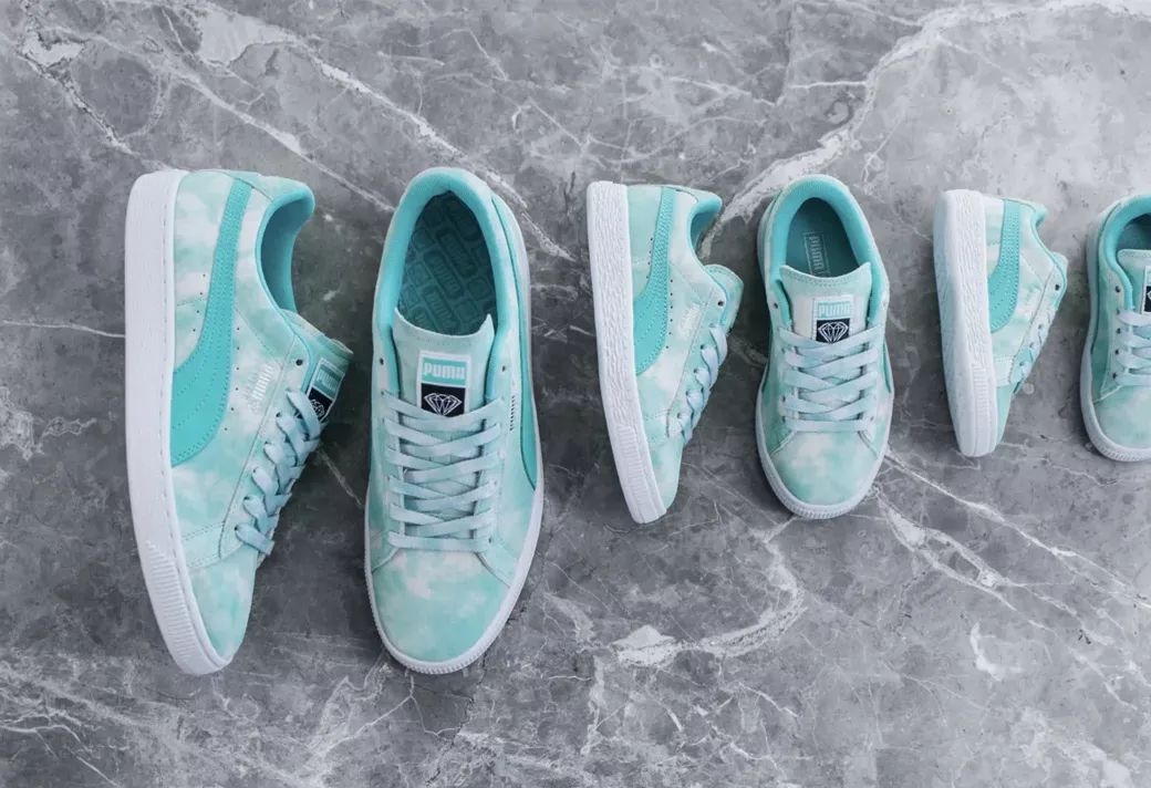 puma联名款珊瑚橘,tiffany主题色