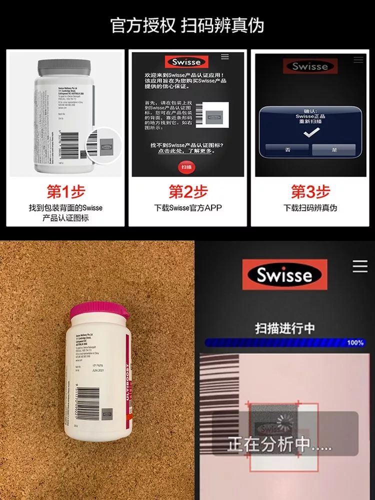 swisse官网查真伪在哪里扫码,swisse真伪辨别