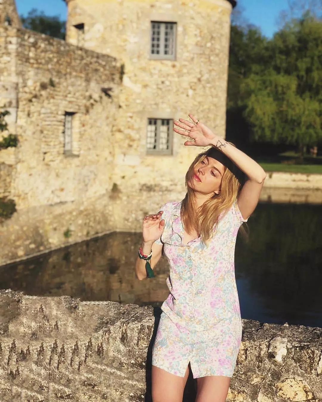 法风裙子,法风碎花裙子