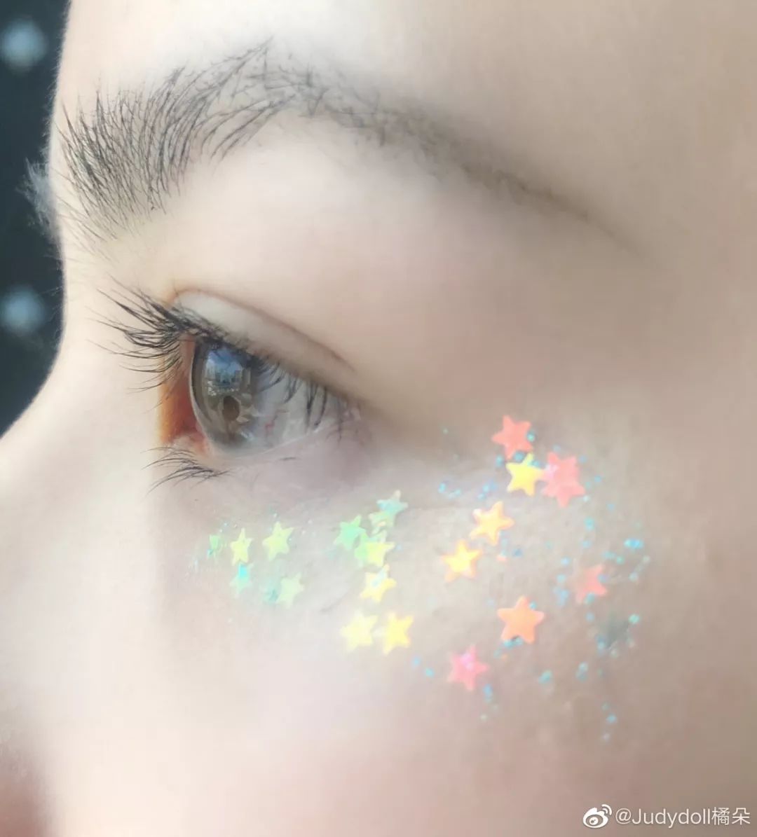 杨幂没上过晚会,杨幂水晶眼妆