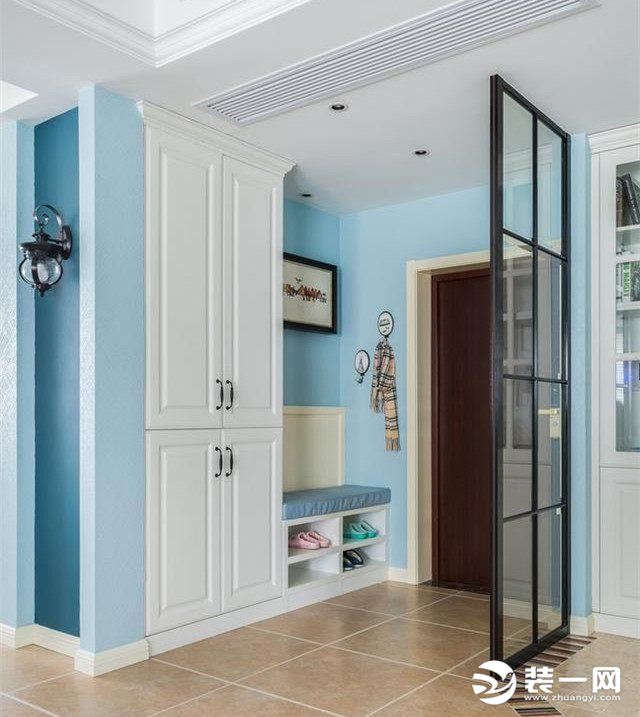 南北通透小户型玄关装饰,入门玄关隔断设计小户型