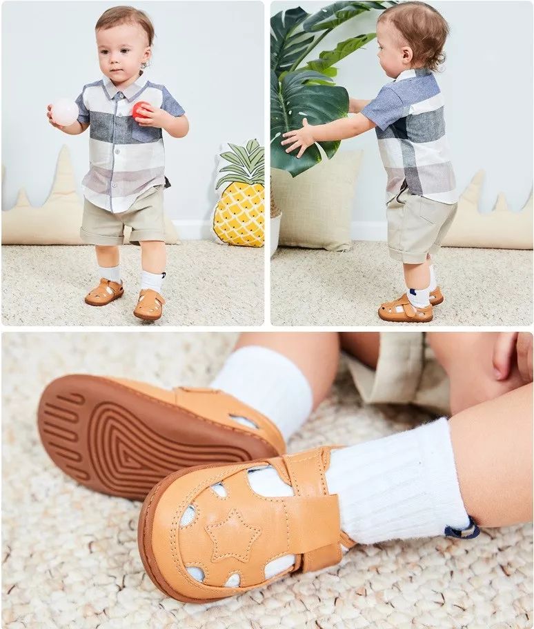 不烧脚又好看的运动风凉鞋推荐,小蓝羊凉鞋男测评