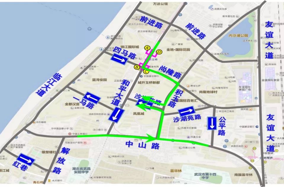 武汉地铁4号线蔡甸最新线路图,武汉地铁3号线至蔡甸何时通车