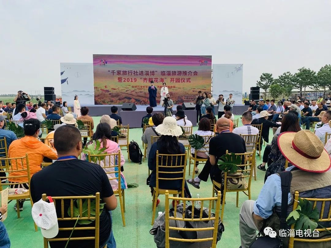 临淄梦幻花海,航拍临淄花海风景