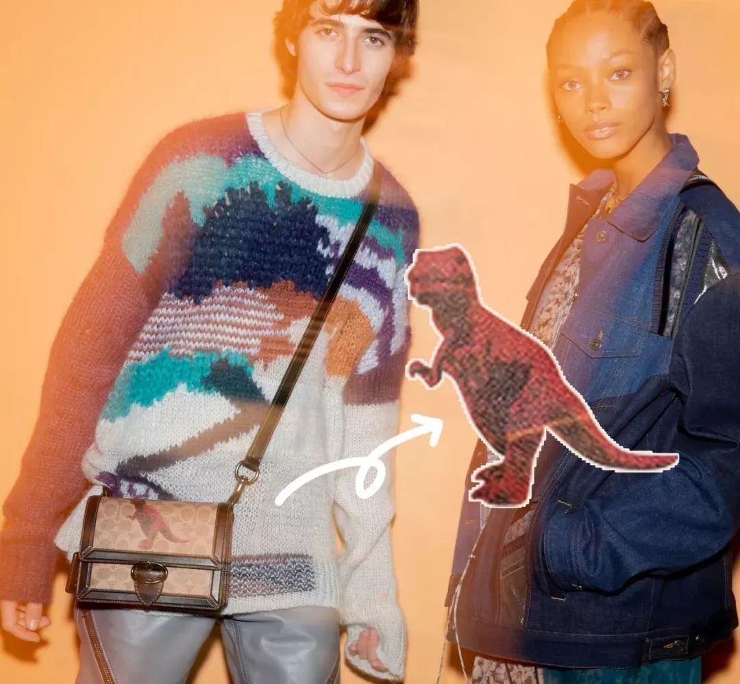 coach恐龙变身,fashion艺术家