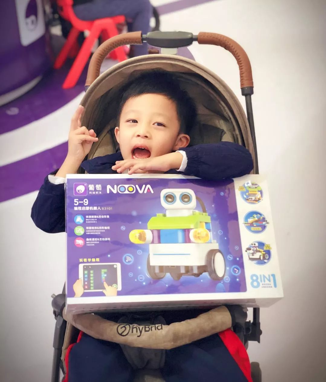 二宝爸探店|魔都市中心新开了一家布鲁可积木店!还请你们带娃免费来体验拼搭~