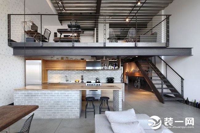 20-30平loft装修效果图,60平米层高4.5米loft装修效果图
