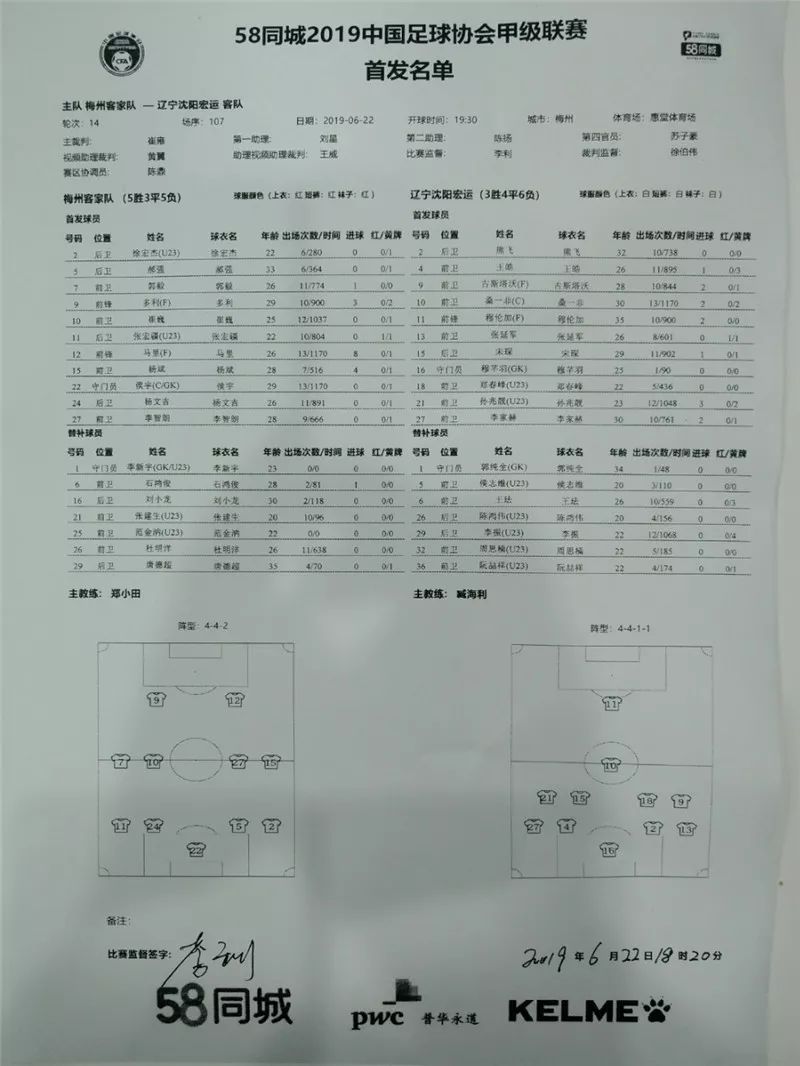 中甲辽宁宏运对亚泰集锦,中甲赛程最后一轮客家队