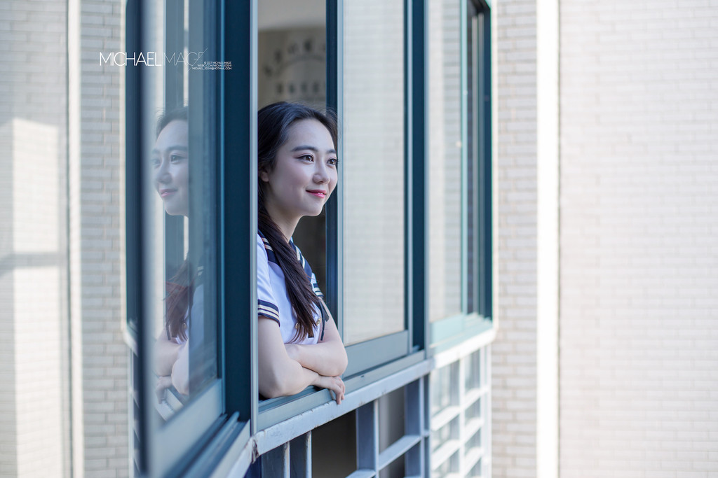 自己拍校园写真,回母校拍写真