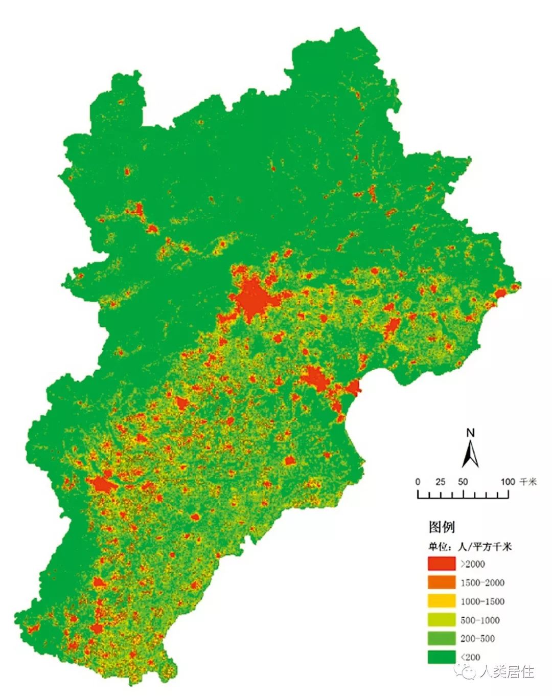 「人居进展」京津冀的城市地区识别与国际比较