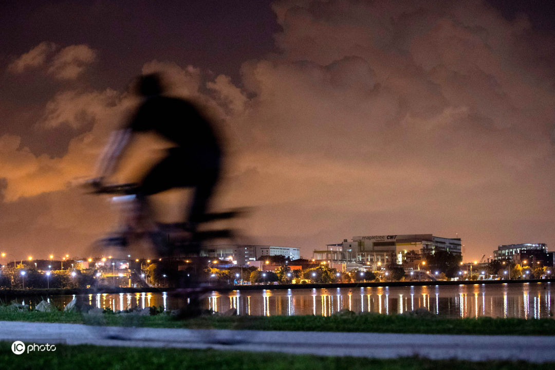 360度的新加坡夜景,新加坡高清夜景