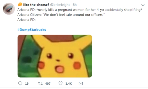 美亚利桑那州6名警察被店员“请”出星巴克，原因居然是...