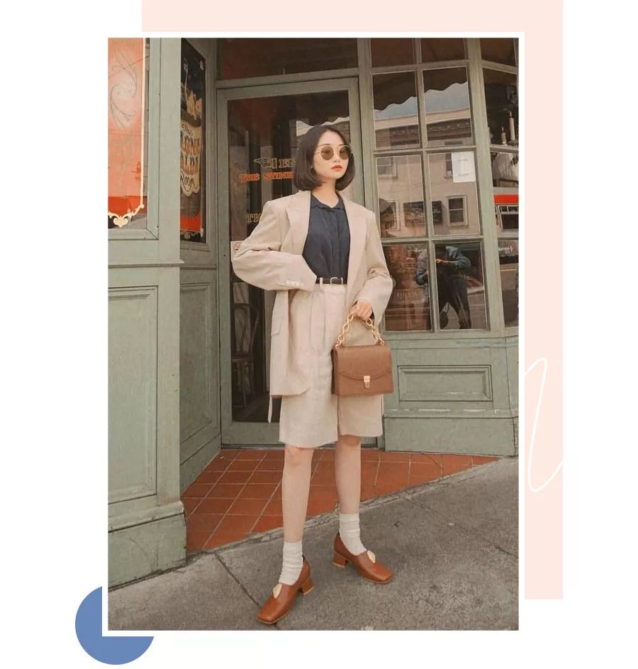 今年最流行的4条短裤时髦有型,显瘦遮肉的七分短裤