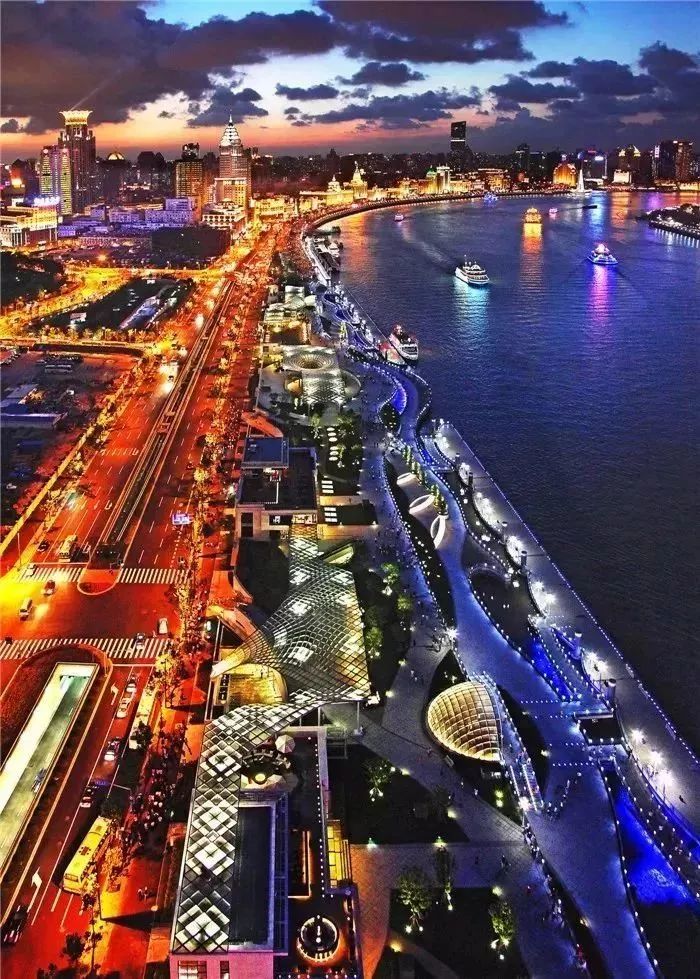 上海城市规划夜游灯光,上海晚上出行攻略旅游线路