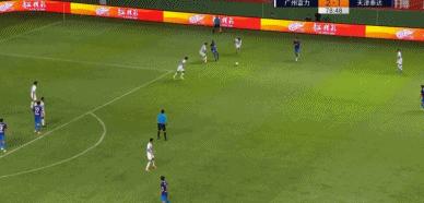 扎哈维富力首秀,扎哈维郑凯木进球