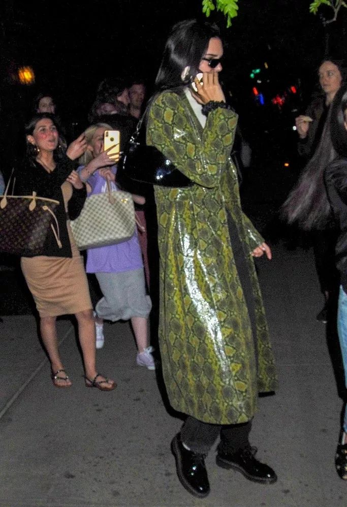 刘雯斜挎休闲包,今年流行的刘雯同款包