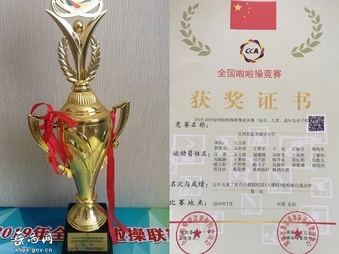 喜讯！温泉辅导小学“健康之星”啦啦队再夺全国桂冠