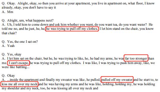 刘强东明州事件法庭原话,刘强东案警方录音