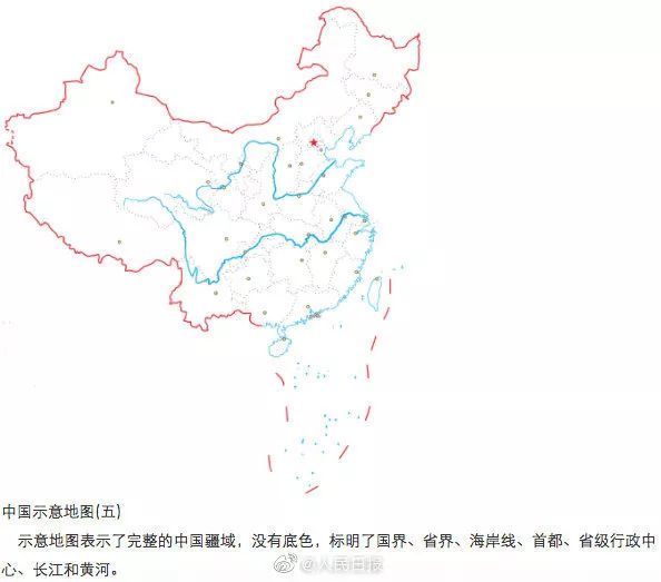 中国地图正确使用方法,中国地图地理位置如何方便记
