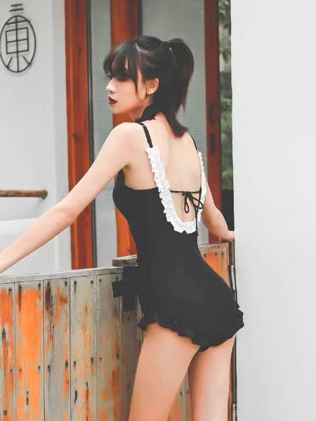 泳池泳衣超薄款,日本蕾丝款泳衣