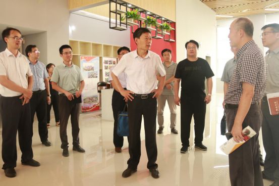 市人社局*党**组书记、局长程继峰调研就业创业和人力资源服务产业发展工作