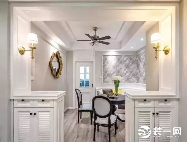 海口品匠装饰美式风格装修案例餐厅设计一眼就爱上了