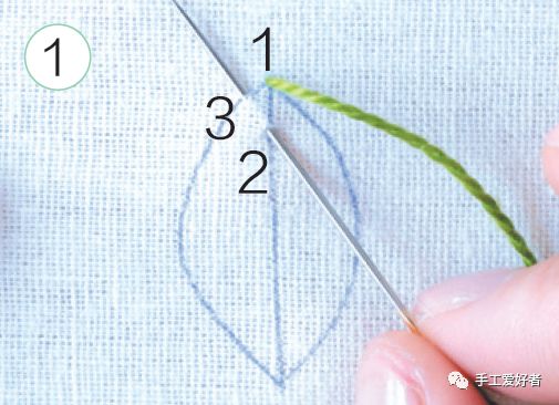 刺绣的基础针法,刺绣20种针法教程