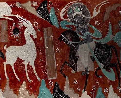 敦煌有飞天九色鹿还有什么,敦煌九色鹿属于传统图案吗