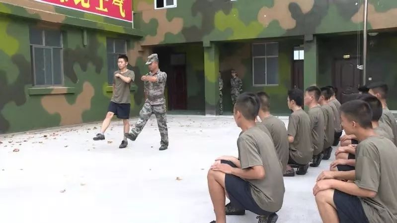 人武部检查新兵役前教育训练,人武部役前训练