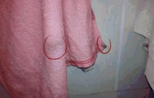 干净毛巾图片,干净的毛巾和脏的毛巾对比图片