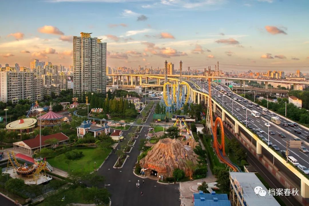 20多年前的上海锦江乐园,回忆成都游乐园