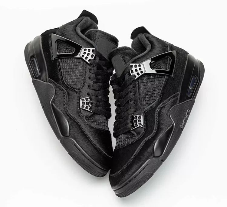 airjordan4冰蓝细节,airjordan4绿毛怪