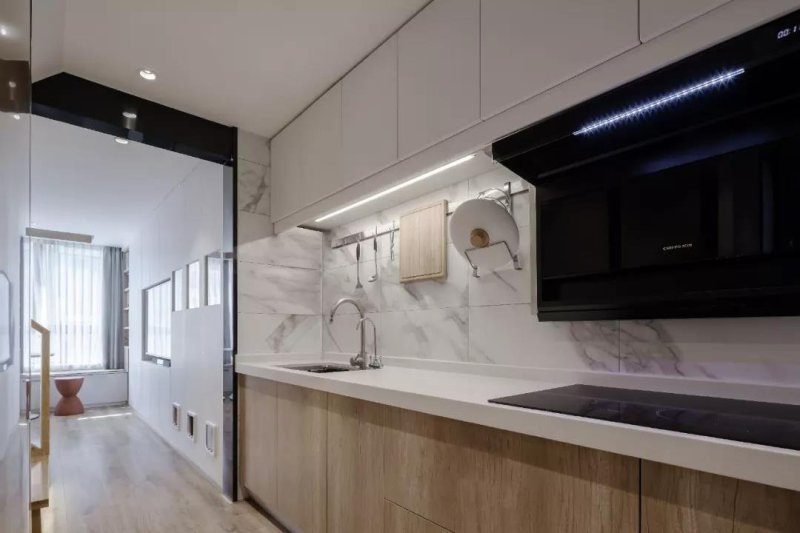 50平米复式轻奢装修一镜到底,现代风复式小户型装修