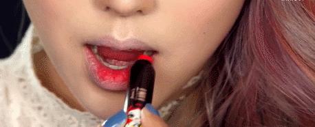 angelababy白娉婷唇妆,杨颖全唇妆