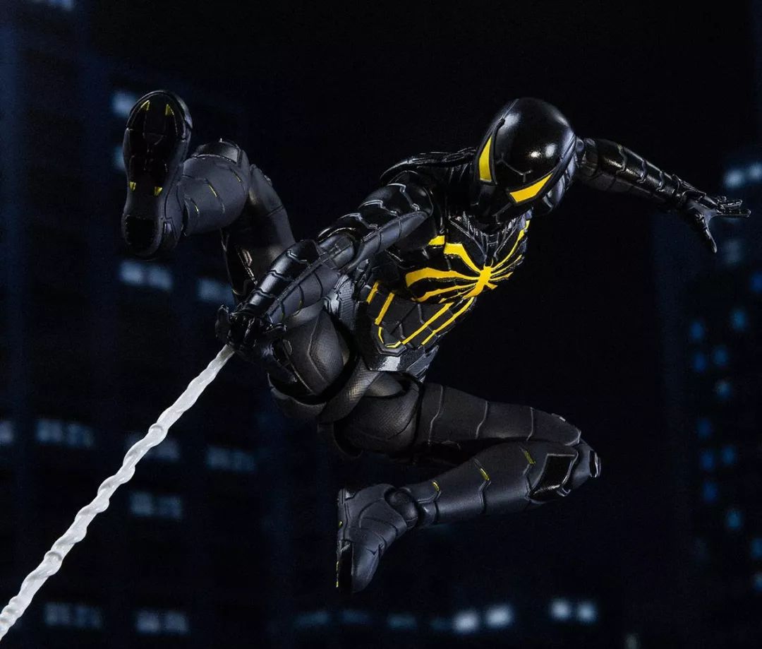 shf蜘蛛侠高级战衣ps4手办,shf反章鱼博士战衣手办