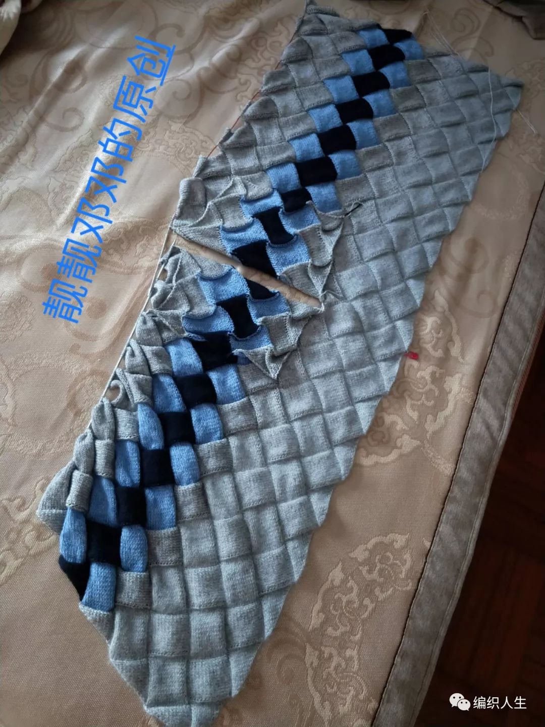 日本白桦正针毛衣编织视频,白桦裙子编织详细教程