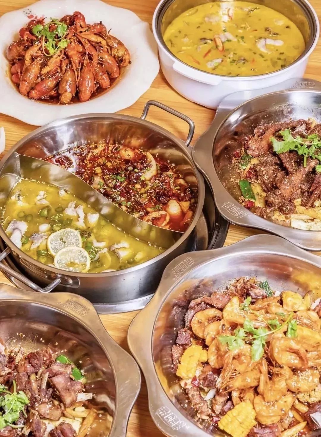 李记羊排虾优惠套餐,驻马店胡羊排香辣虾79元套餐