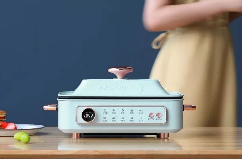 可煎可炒可炖的一款多功能锅,这款多功能锅可蒸可烤可煮