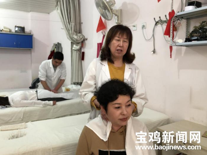 宝鸡盲人按摩师罗翊华：用双手创造“光明人生”