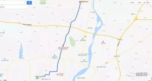 南阳公交4路线路图,南阳公交线路图高清
