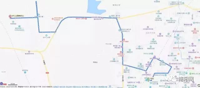 南阳公交4路线路图,南阳公交线路图高清