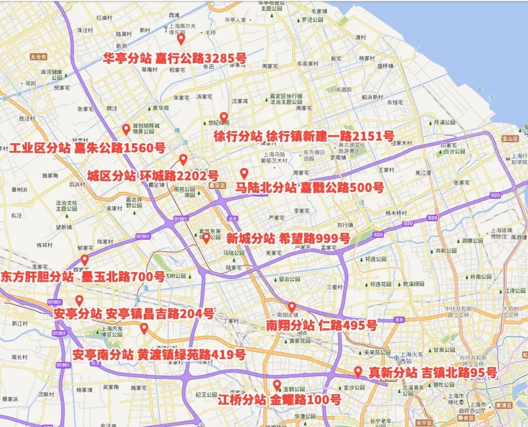 闵行全区最新地图,闵行各镇地图