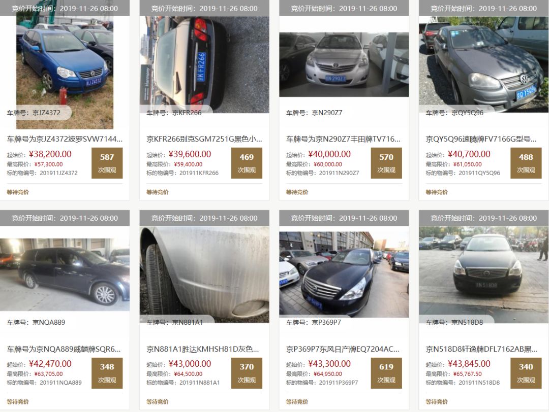 无需摇号的京牌车型,不用摇号就能买车