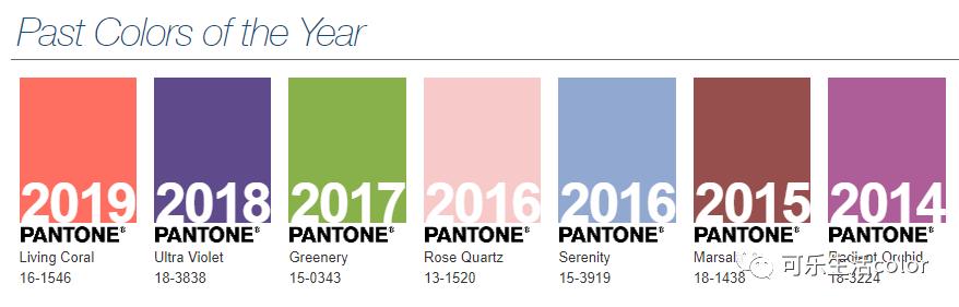 pantone公布的2018的流行色,pantone公布了2023年度的流行色