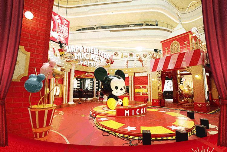 大城北可爱爆表的冬日童话城堡！3M巨型米奇空降拱墅！限量盲盒免费送