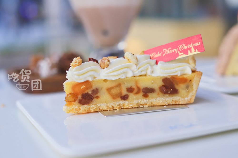在福州红了7年的蛋糕店出栗子味新品啦！因为它，我想快点过圣诞了