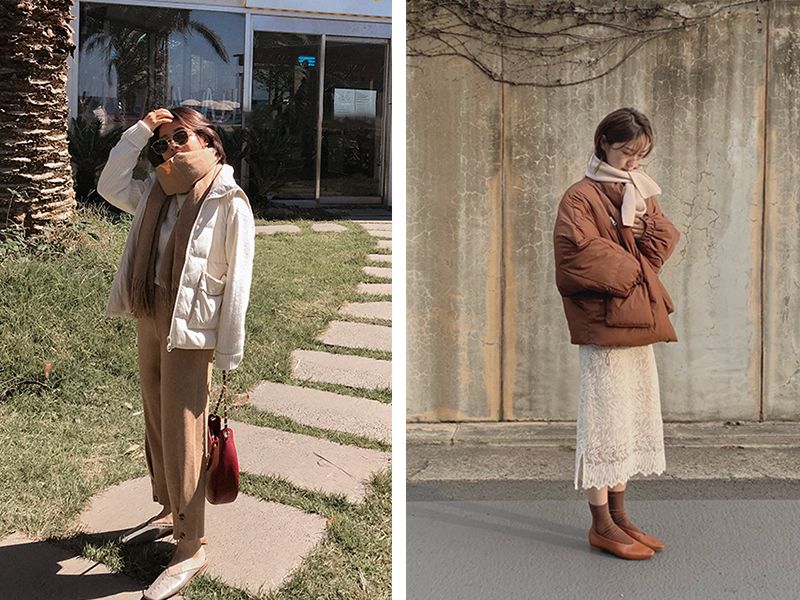 小个子宽松面包服穿衣搭配,高个子穿面包服怎么搭配