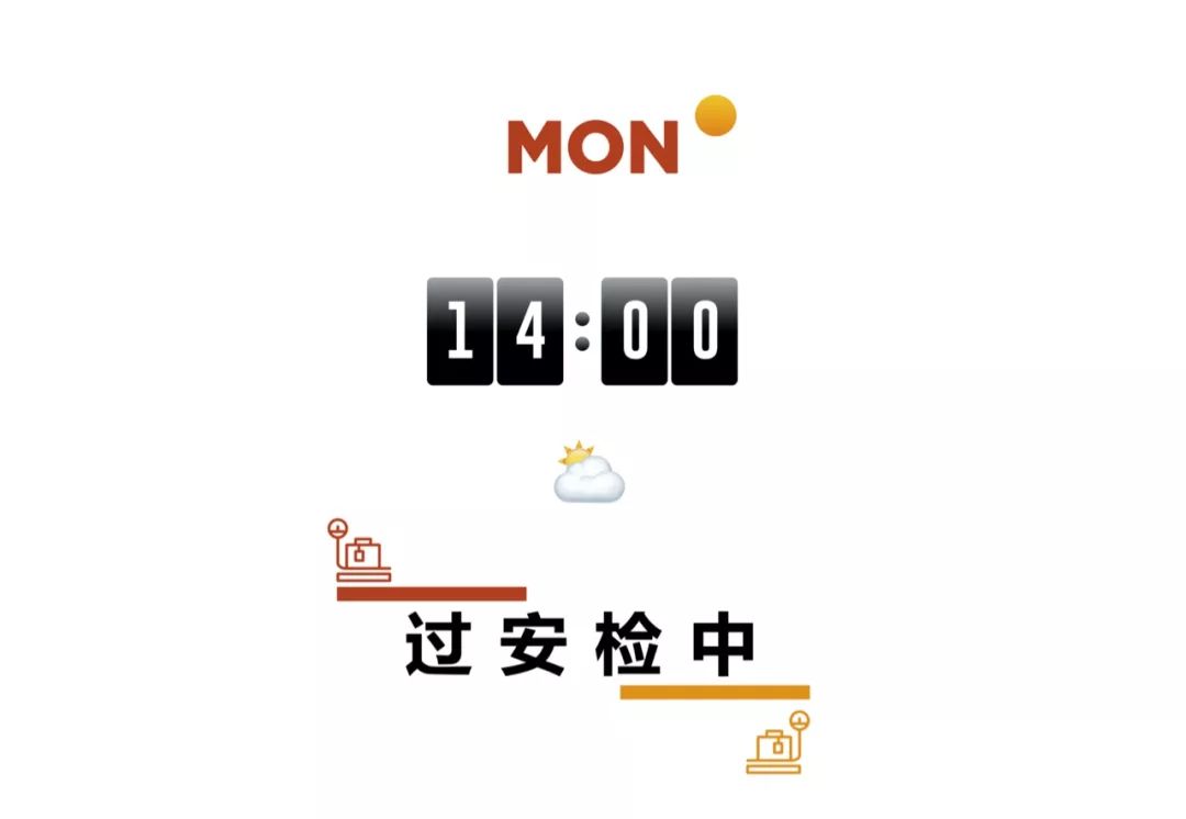 《中产出差微醺流程图》