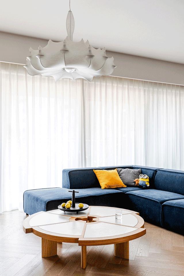 她以“潮汐”为灵感创造了一个家，将看似无形的爱说到尽兴